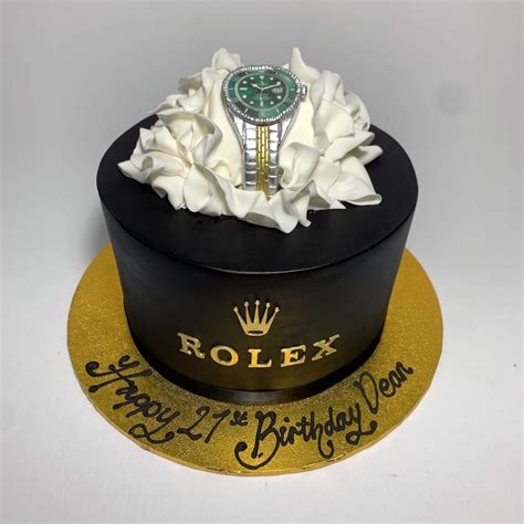 rolex birthday cake|rolex watch cakes uk.